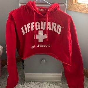 Lifeguard South Carolina cropped sweatshirt